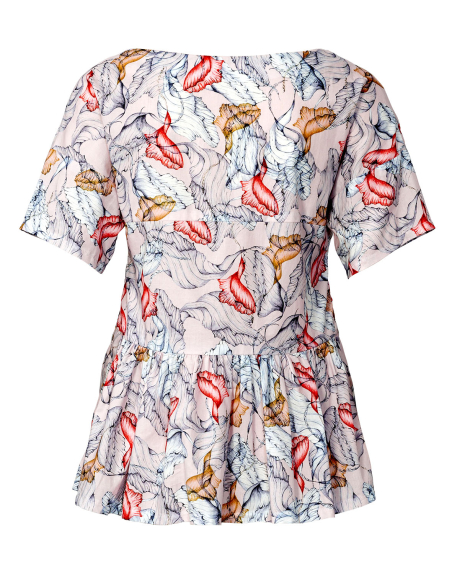 Patron Burda 5856 - Blouse
