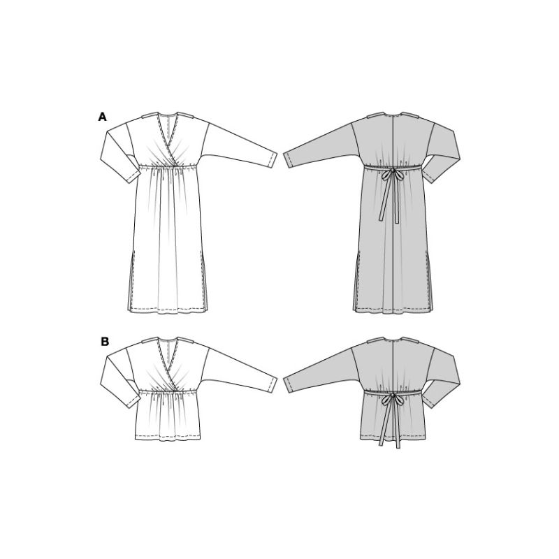 Patron Burda 5864 - Robe & tunique