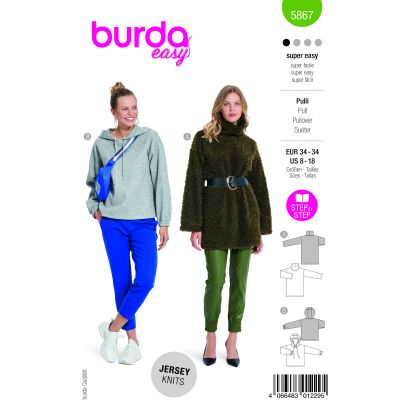 Patron Burda 5867 - Pull