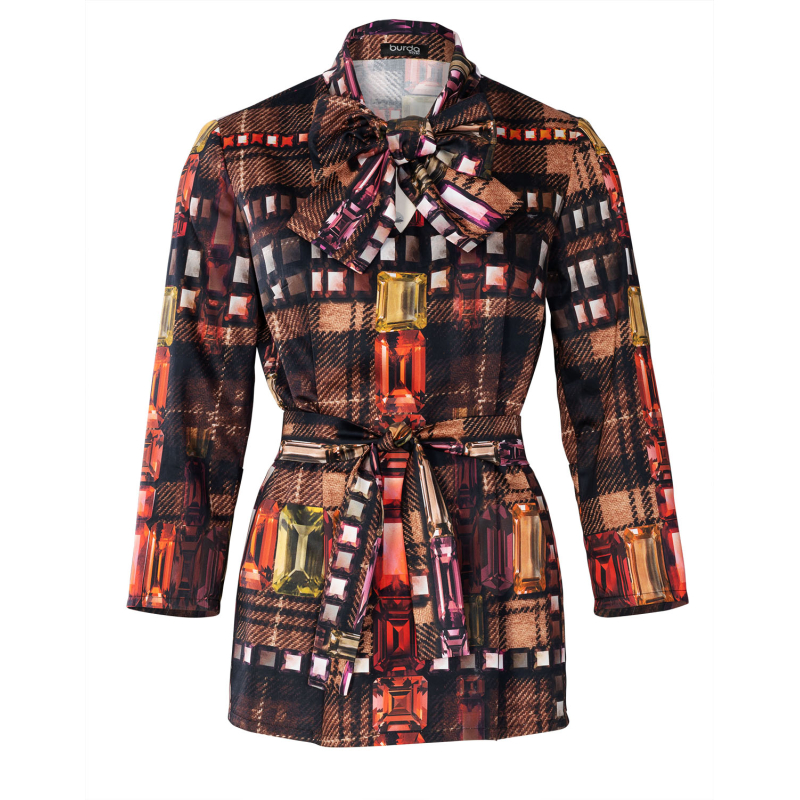 Patron Burda 5873 - Blouse