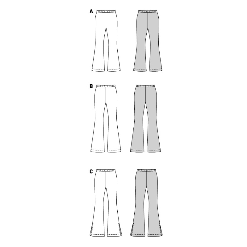 Patron Burda 5874 - Pantalon