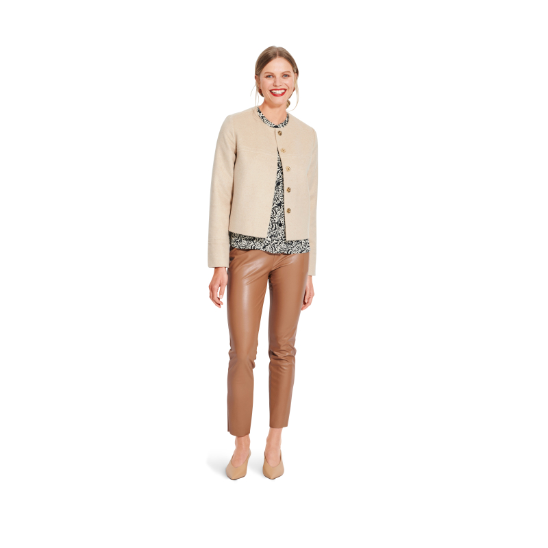 Patron Burda 5870 - Veste