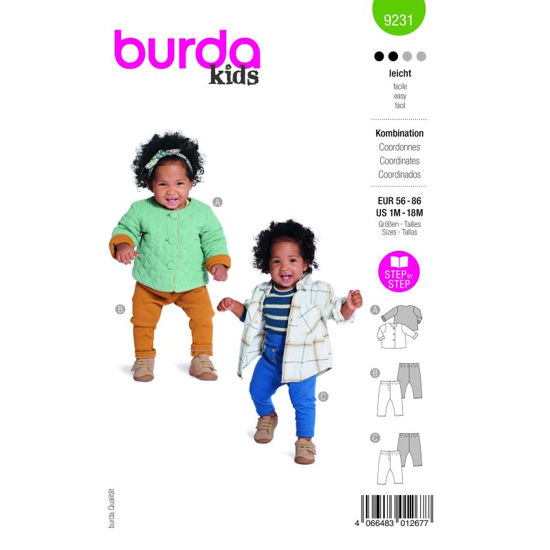 Patron Burda 9231- Ensemble