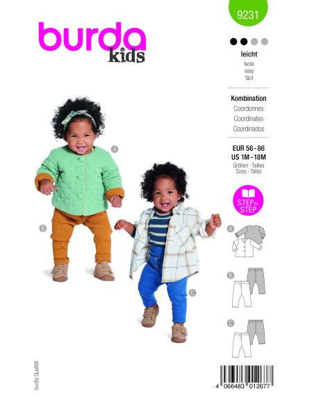 Patron Burda 9231- Ensemble