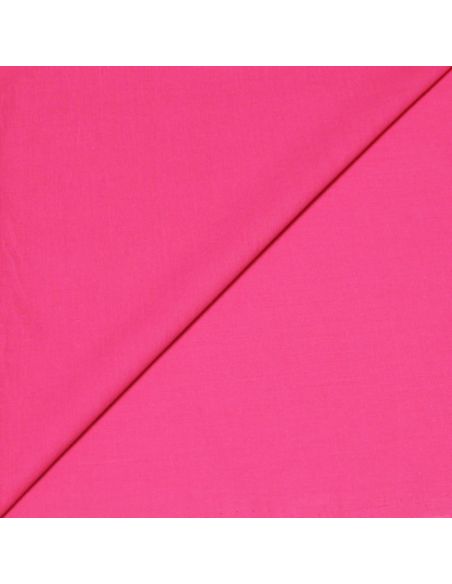 Voile 100% coton - Rose
