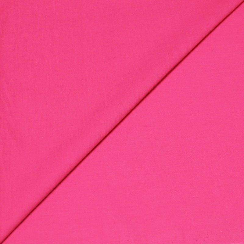 Voile 100% coton - Rose