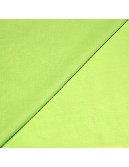 Voile 100% coton - Vert pomme