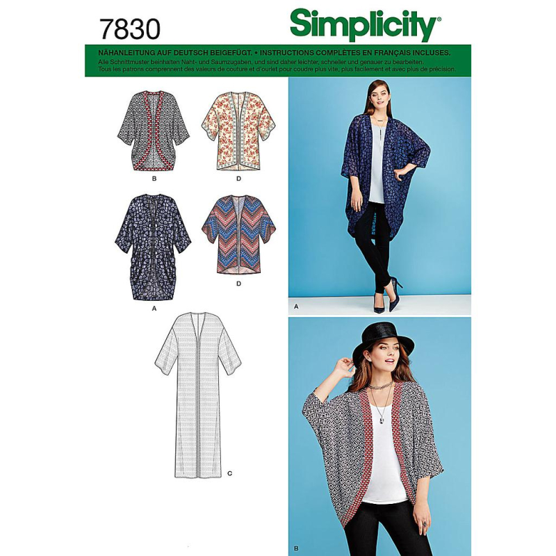 Patron Simplicity 1108.A - Gilet