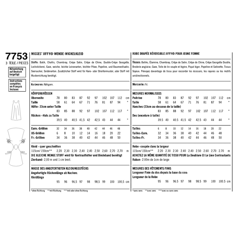 Patron Simplicity 1356.H5 - Robe