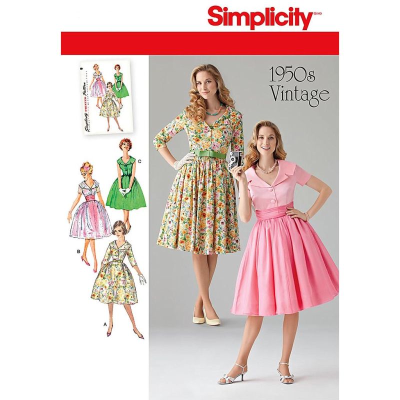 Patron Simplicity 1459.K5 - robe vintage