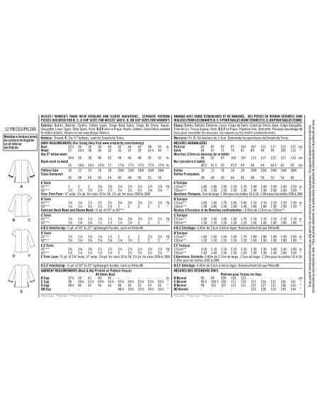 Patron Simplicity 1461.AA - Tunique