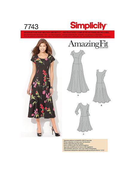 Patron Simplicity 1537.AA - Robe