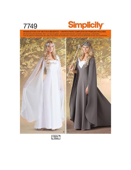 Patron Simplicity 1551.KK - Déguisement Costume historique