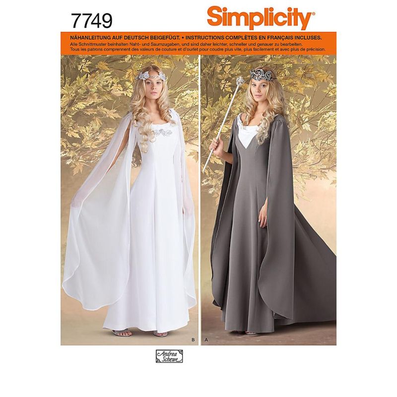 Patron Simplicity 1551.U5 - Déguisement Costume historique