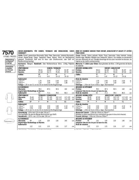Patron Simplicity 1946.A - Peignoirs la Famille