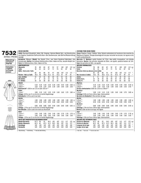 Patron Simplicity 2172.HH - Déguisement Costume robe historique