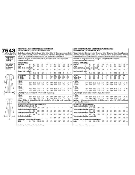 Patron Simplicity 2247.BB - Robe