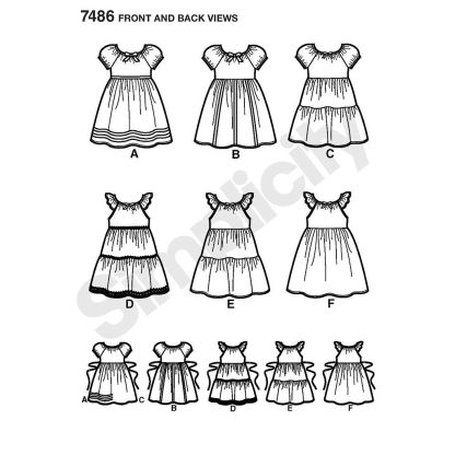 Patron Simplicity 2377.A - Robe 2
