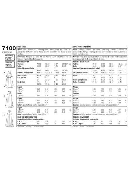 Patron Simplicity 5794.A - Cape