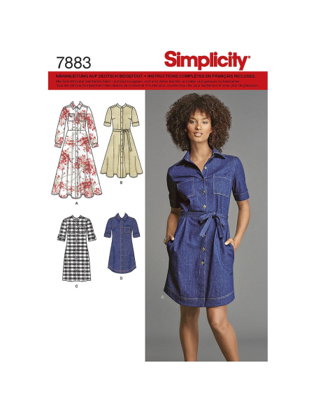 Patron Simplicity 8014.U5 - Chemise et tunique