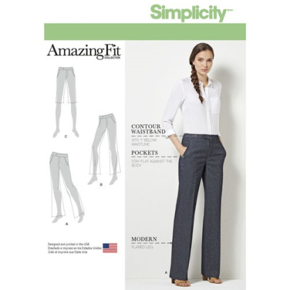 Patron Simplicity 8056.AA - Pantalon et short femme