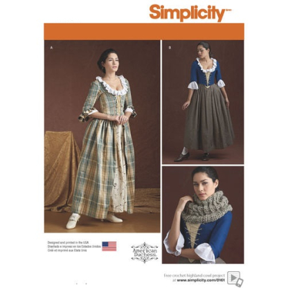 Patron Simplicity 8161.H5 - Déguisement femme