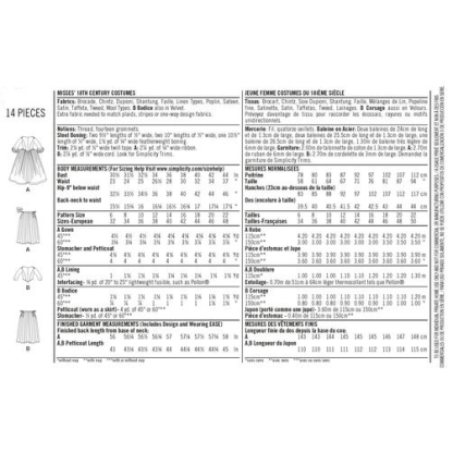 Patron Simplicity 8161.R5 - Déguisement femme 2