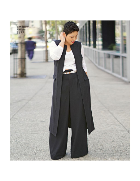 Patron Simplicity 8177.AA Ensemble femme