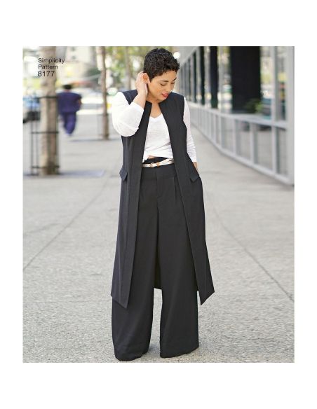 Patron Simplicity 8177.BB Ensemble femme