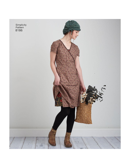 Patron Simplicity 8186.D5 - Robe femme