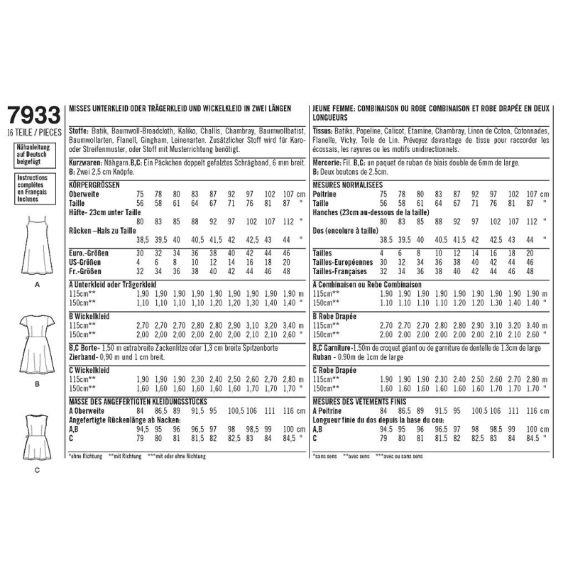 Patron Simplicity 8186.P5 - Robe femme