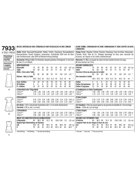 Patron Simplicity 8186.P5 - Robe femme