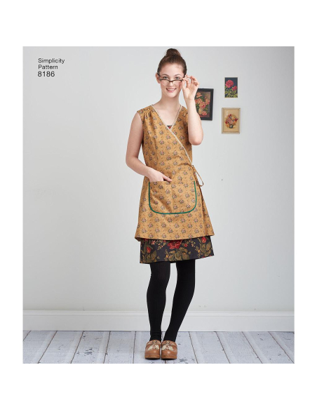 Patron Simplicity 8186.P5 - Robe femme