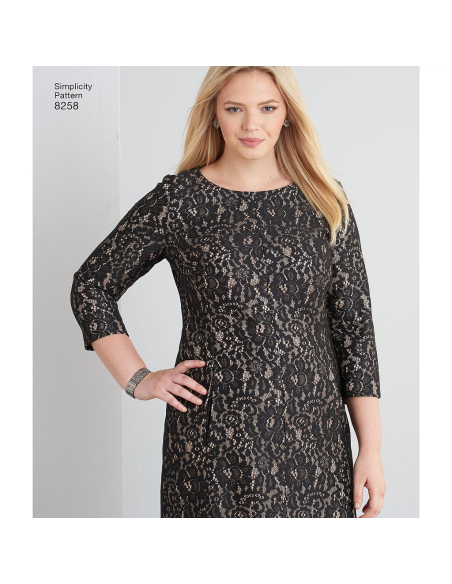 Patron Simplicity 8258.AA - Robe femme