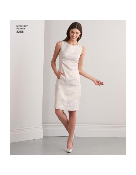 Patron Simplicity 8258.BB - Robe femme