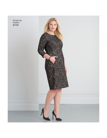 Patron Simplicity 8258.BB - Robe femme