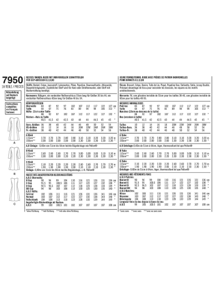 Patron Simplicity 8258.BB - Robe femme