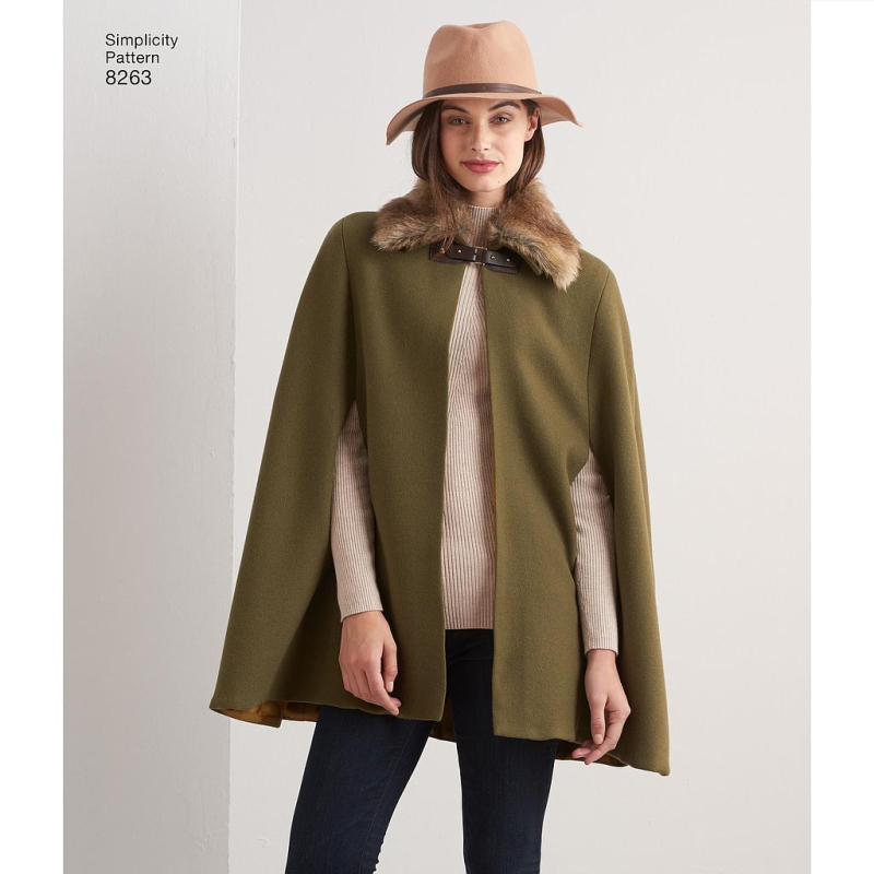 Patron Simplicity 8263.A - Veste et manteau pour dames