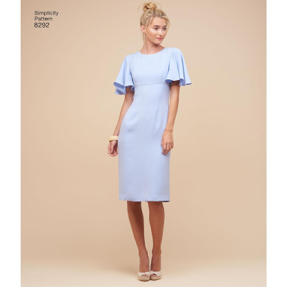 Patron Simplicity 8292.H5  - Robe femme 2