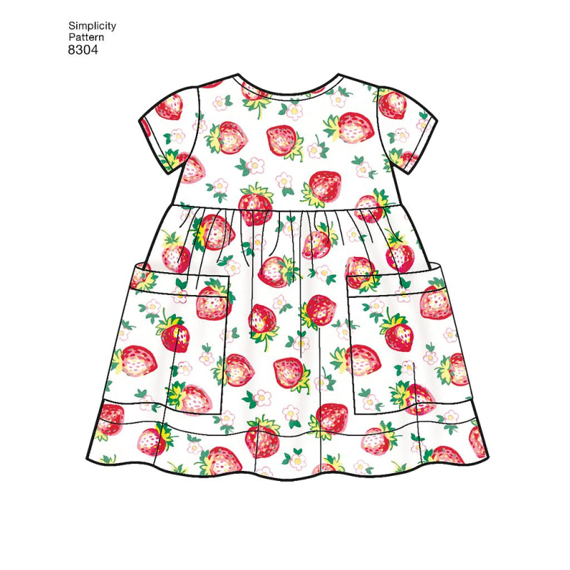 Patron Simplicity 8304.A - Ensemble pour fillette