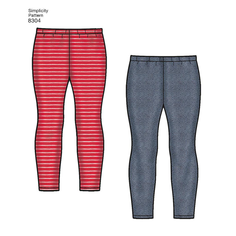 Patron Simplicity 8304.A - Ensemble pour fillette