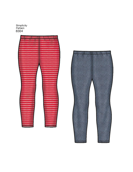 Patron Simplicity 8304.A - Ensemble pour fillette