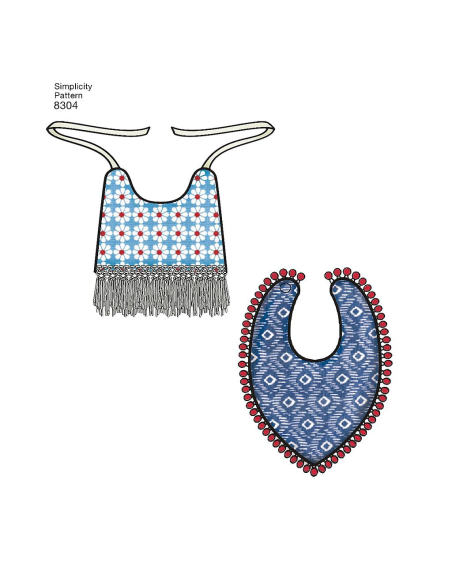 Patron Simplicity 8304.A - Ensemble pour fillette