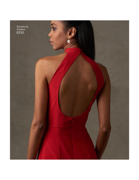 Patron Simplicity 8330.D5 - Robe de soirée