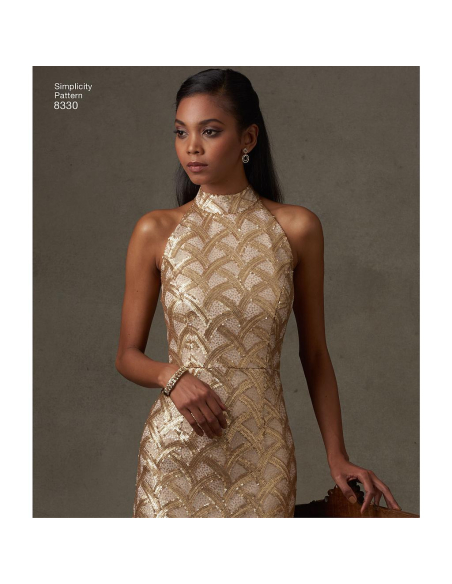Patron Simplicity 8330.D5 - Robe de soirée