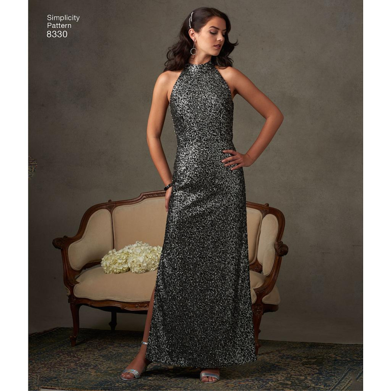 Patron Simplicity 8330.P5 - Robe de soirée