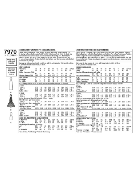 Patron Simplicity 8330.P5 - Robe de soirée