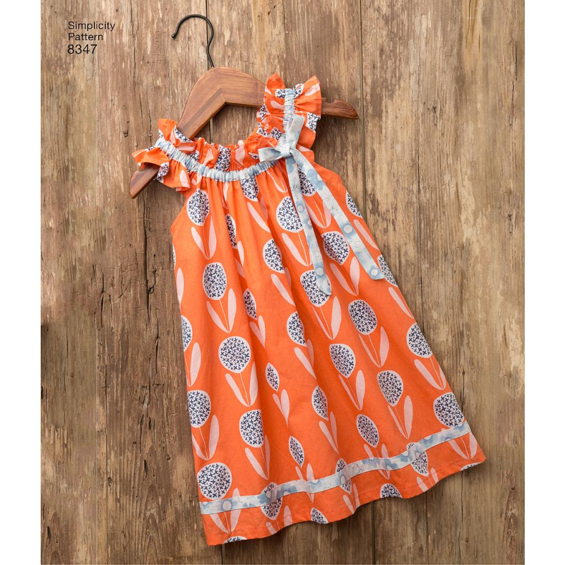 Patron Simplicity 8347.A - Ensemble bébés