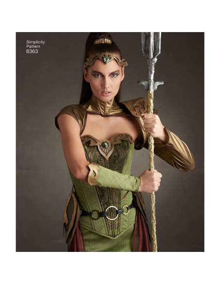 Patron Simplicity 8363.H5 - Costume de guerrière