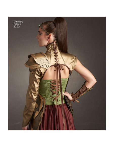 Patron Simplicity 8363.H5 - Costume de guerrière